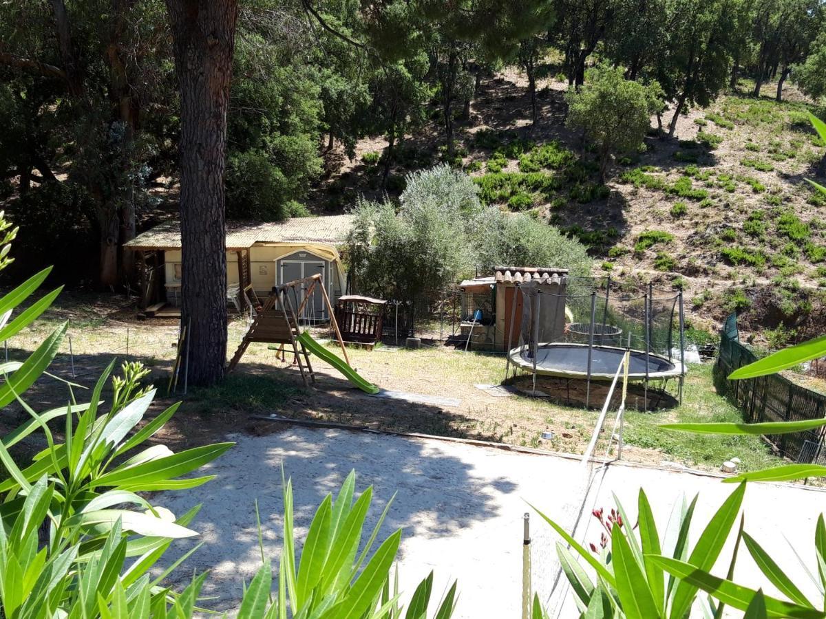 Les Amandiers - 5 Km De La Plage Sainte-Maxime Exterior foto
